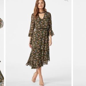 Asymmetrical Ruffle Dress from justfab